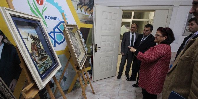 Komek Beyşehir Kurs Merkezi’ni Ziyaret Ettiler