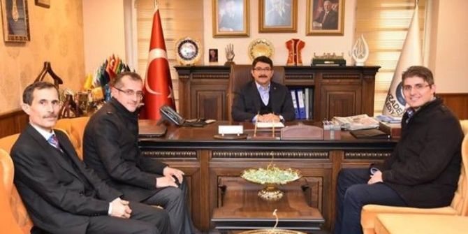 Salihli Ak Parti’den, Başkan Çelik’e Ziyaret