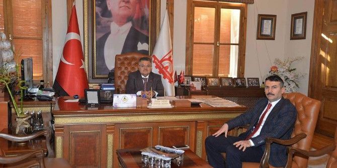 İhh Bilecik Şube Başkanı Yıldırım’dan Başkan Yağcı’ya Ziyaret