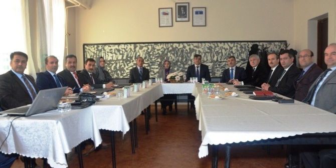 İlçe Milli Eğitim Müdürleri İstişare Toplantısı Pazaryeri’nde Yapıldı