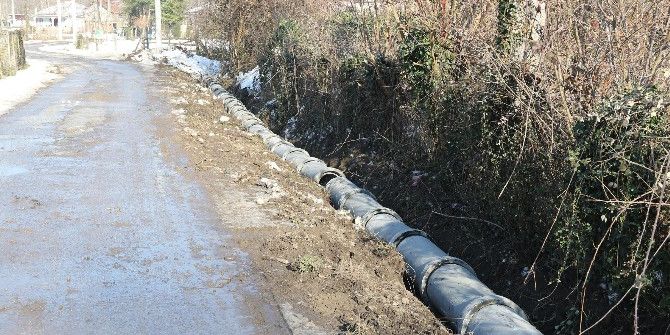 Kazancı Mahallesi’nde Altyapı Çalışmaları Sürüyor