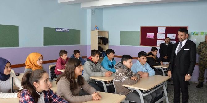 Başkan Yüzügüllü’den Dümrek İlkokulu’na Ziyaret