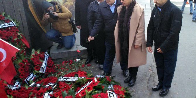 Türkiye Basın Konseyi Yüksek Kurulu Ortaköy’de Hayatını Kaybedenleri Andı