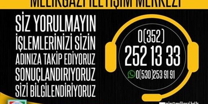 Melikgazi’de Vatandaşlar Akıllı Telefon Hizmeti Alabilecek