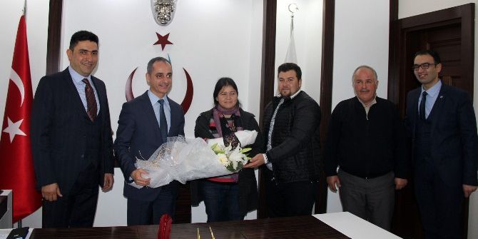 Sağlık Müdürü Tekin’e Teşekkür Ziyareti