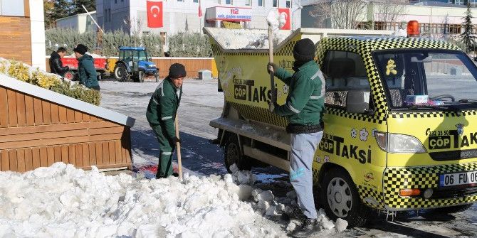 Karla Mücadele Aralıksız Sürüyor
