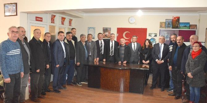 Salihli Tso’dan Chp Ve Mhp’ye Ziyaret