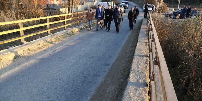 Başkan Şirin 4 Mahallenin Köprü Sorununu Yerinde İnceledi