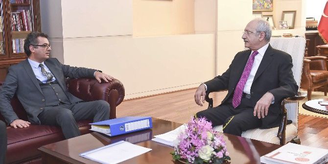 Kılıçdaroğlu, Kktc Cumhuriyetçi Türk Partisi Genel Başkanı Erhürman İle Görüştü