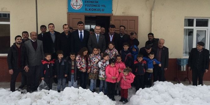 Kaymakamı Pişkin’den Ekincik Köyüne Ziyaret