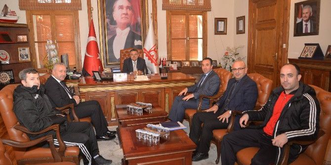 Başkan Yağcı’ya Gençlik Hizmetleri Ve Spor İl Müdürü Yıldız’dan Ziyaret