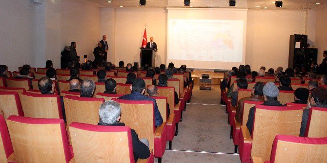 Muş’ta Cazibe Merkezleri Bilgilendirme Toplantısı