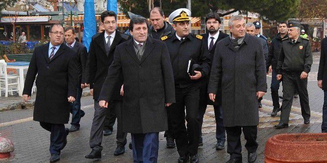 Vali Tavlı Küçükkuyu’da İncelemelerde Bulundu