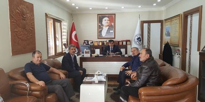 Bursa Pazaryerililer Dernek Başkanı Turan’dan Başkan Yalçın’a Ziyaret