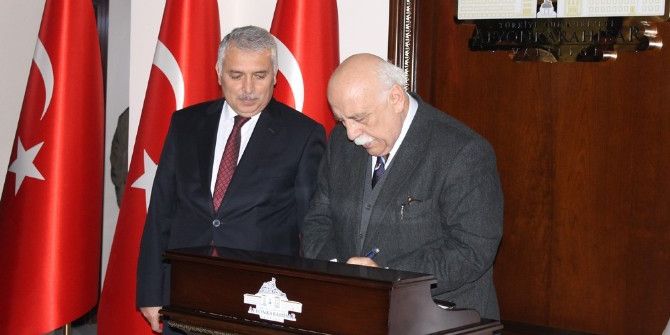 Bakan Avcı Ve Bakan Eroğlu Afyonkarahisar Valiliğini Ziyaret Etti