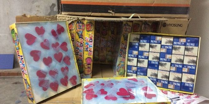 Süs Eşyalarının İçinden 34 Bin 880 Paket Kaçak Sigara Çıktı