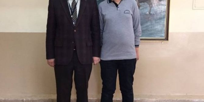 Kütahya Fatih Ortaokulu Öğrencisi Hikmet Furkan Şimşek, Teog’da Türkiye Birincisi