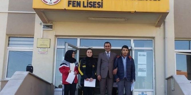 Öğrencilere "Saygı" Belgeleri Verildi