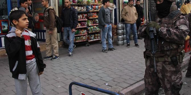Terör Yuvalarına 600 Polisle Uygulama
