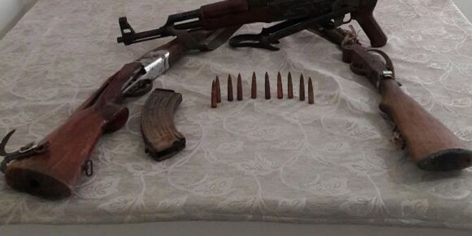 Mardin’de Uzun Namlulu Silah Ele Geçirildi