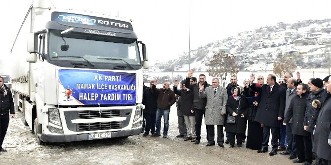 Tırlar Halepliler İçin Yola Çıktı