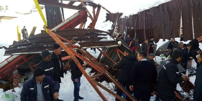 Konya’da Kapalı Pazar Yerinde Göçük: 4 Yaralı