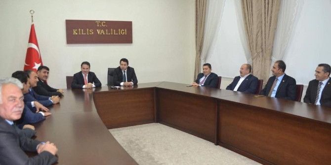 İl Genel Meclisi Kaymakamları Ziyaret Etti