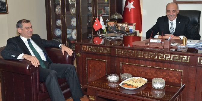 Kahraman’dan Yücelik’e Ziyaret