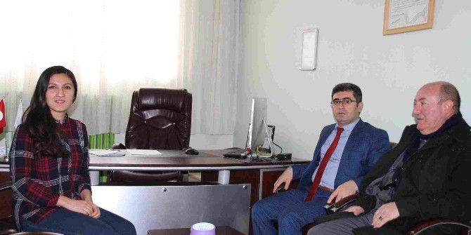 Kaymakam Çetin, Sağlık Gurup Başkanlığını Ziyaret Etti