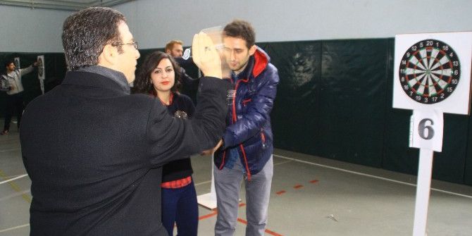 Hakkarili Öğrenciler İlk Defa Dartla Tanıştı
