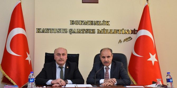 Vali Aktaş, Encümen Ve İl Genel Meclisi Toplantısı Başkanlık Etti