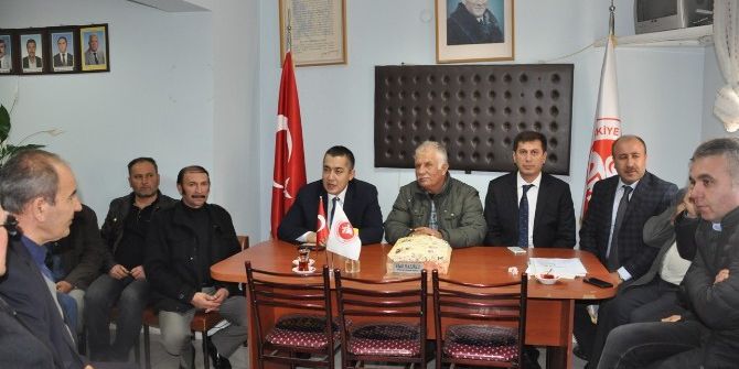 Aksoy’dan Muhtarlar Derneği’ne Ziyaret