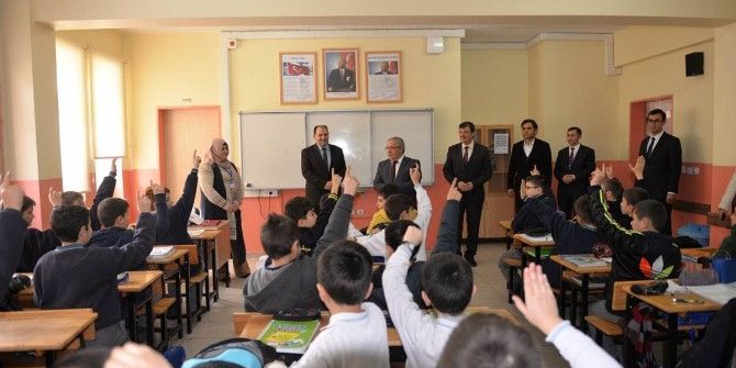 Şule-mete Tetik İmam Hatip Ortaokulu’nu Ziyaret Etti