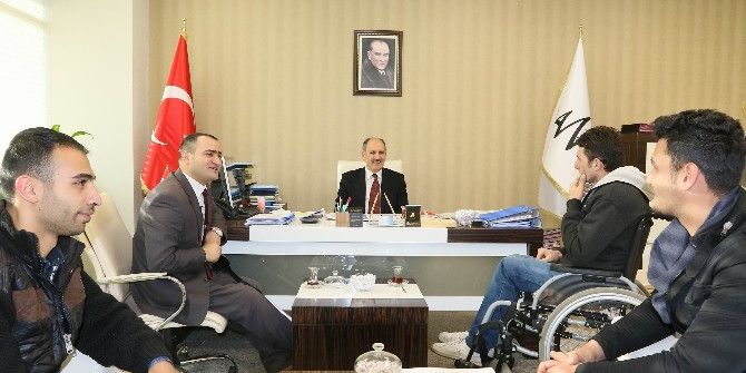 Van Büyükşehir Belediyesi Genel Sekreterine Ziyaretler Sürüyor