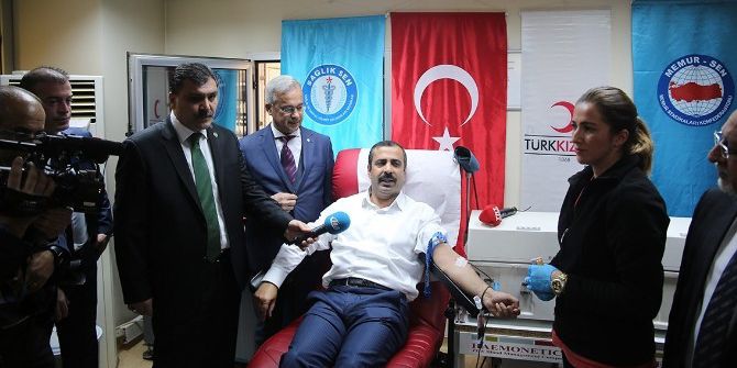 Kızılay’ın Kan Bağışı Çağrısına Sağlık-sen’den Destek