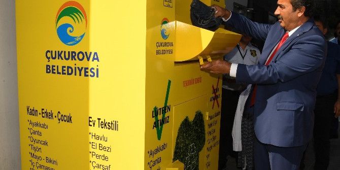 Çukurova’da Giysi Toplama Projesine Destek