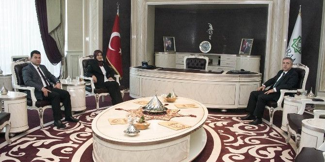 Kaymakam Çelik’ten Başkan Toru’ya Ziyaret