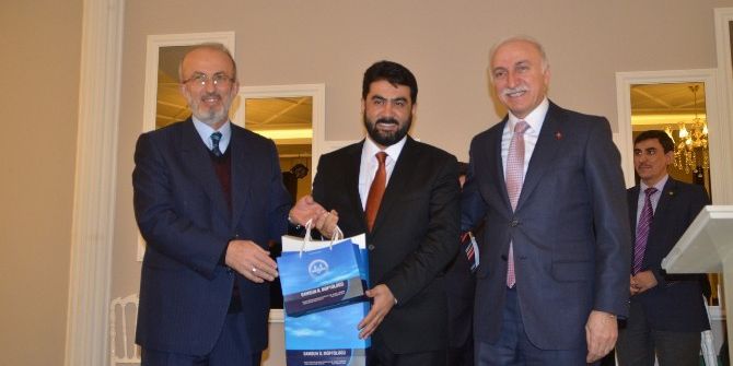 Mardin’e Tayini Çıkan Müftüye Veda Yemeği