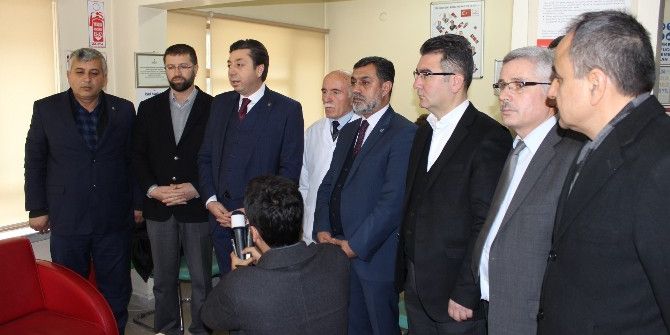 Ak Parti Teşkilatından Kızılay’a Kan Desteği