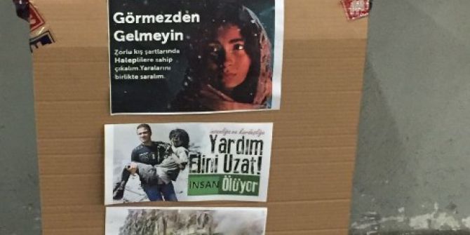 İşçilerden Halep’e Yardım Eli