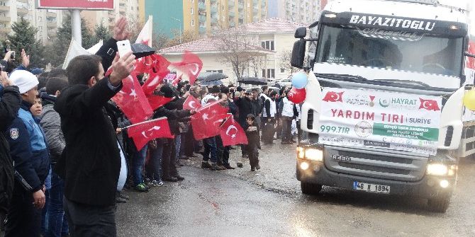 Bayırbucak Türkmenlerine 47 Tırlık Yardım