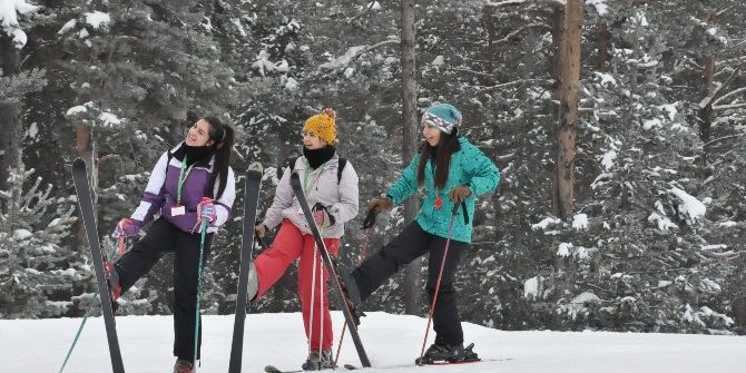 Sarıkamış Kayak Merkezi’ne Yoğun İlgi