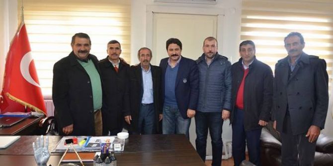 Seyitgazi Muhtarlar Derneği’nden Başkan Kalın’a Ziyaret