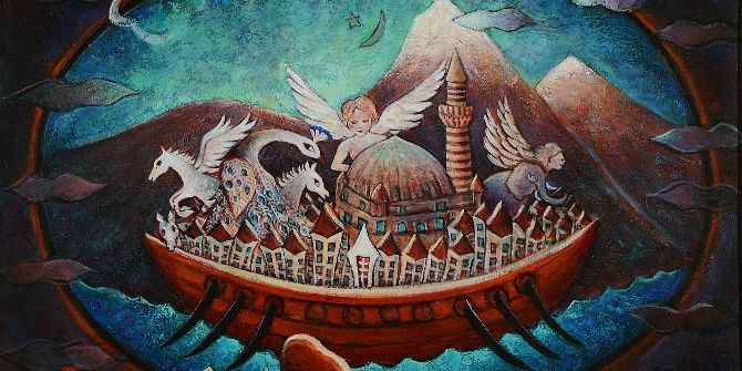 Ağrı’nın Resimleri Ankara’da Emin Antik’te Sergileniyor