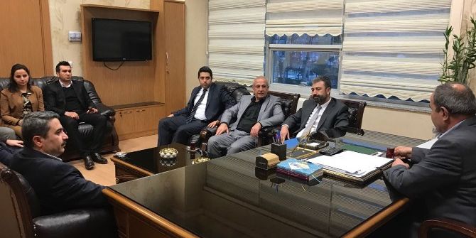 Ak Parti Heyetinden Baro Başkanı Köroğlu’na Ziyaret