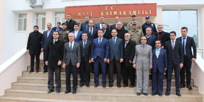 Aydın Ve Erin’den Kaymakam Yusuf Yıldırım’a ’Hayırlı Olsun’ Ziyareti