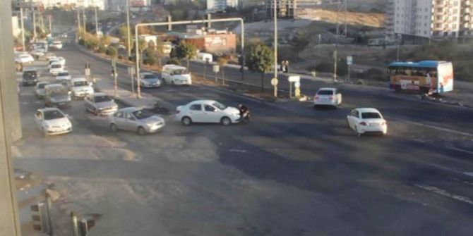 Mardin’de Trafik Kazaları Mobese Kameralarına Yansıdı