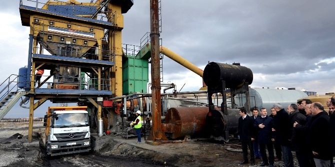 Yeşilyurt Belediyesi Kendi Asfaltını Üretecek