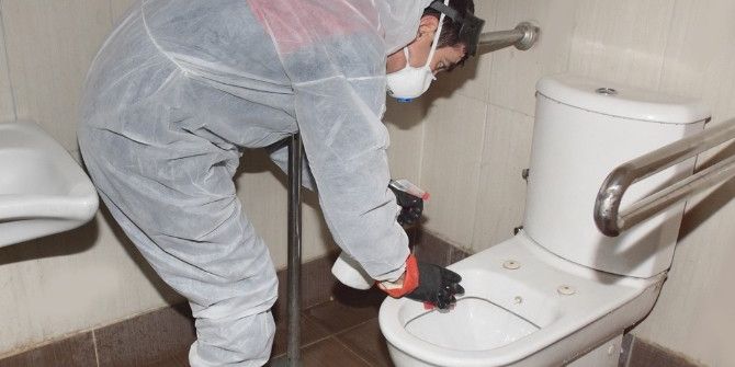 Kocasinan İlçenin Dört Bir Yanında Temizlik Yapıyor