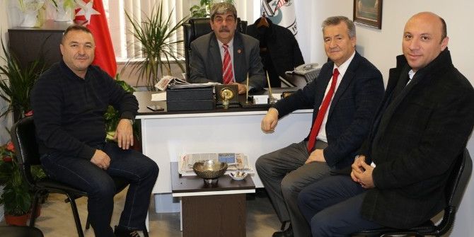 Gömeçli Uslu’dan Burhaniye’ De Yeni Yıl Ziyareti